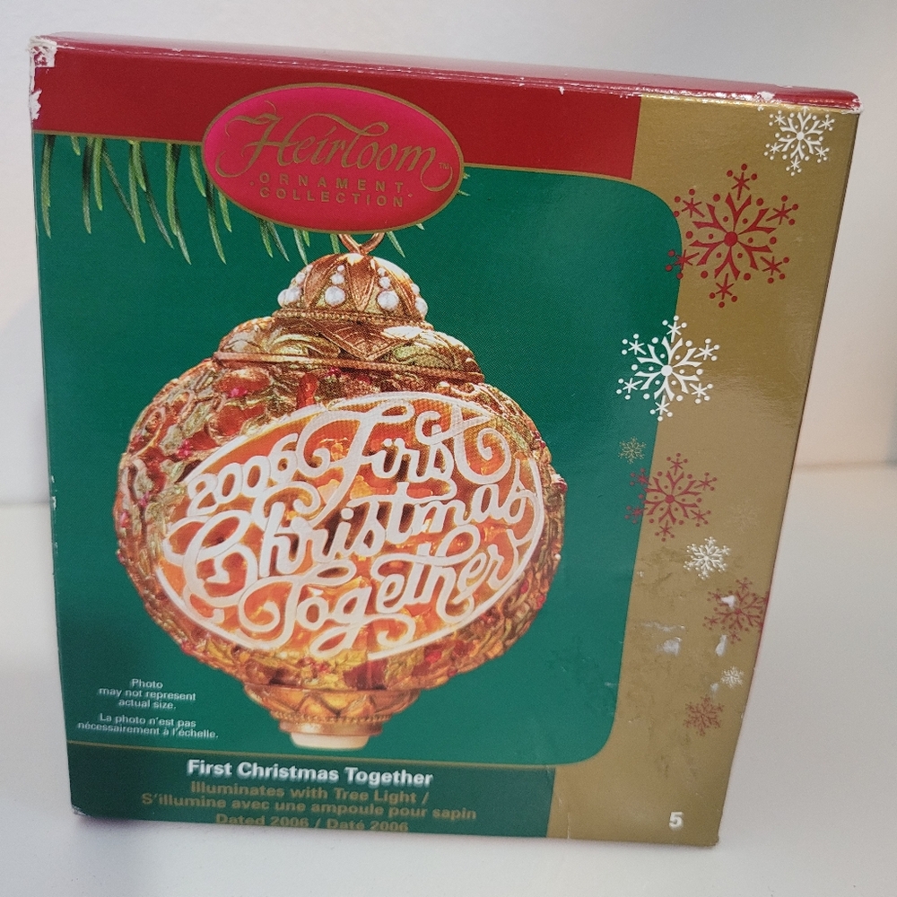 Vintage Carlton Cards First Christmas Together 2006